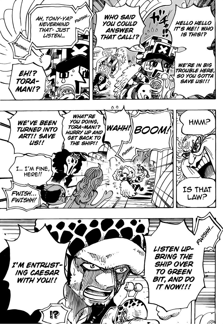 One Piece, Chapter 718 image 14